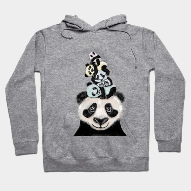 panda totæm Hoodie by msmart